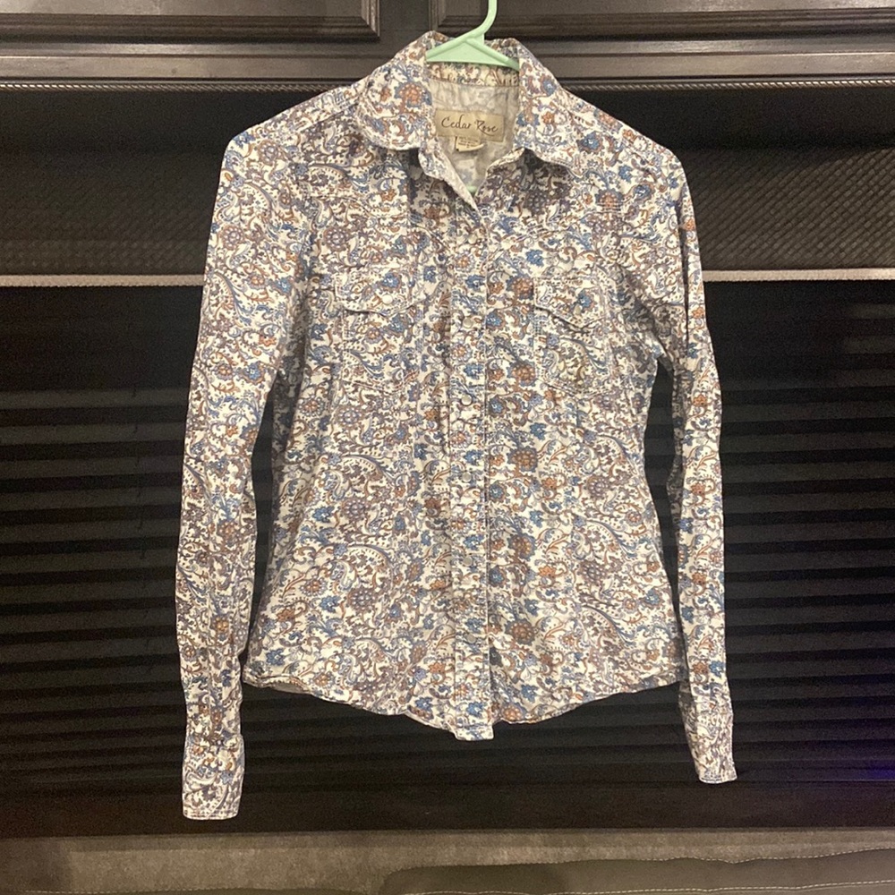 Women’s Cedar Rose Pearl Snap